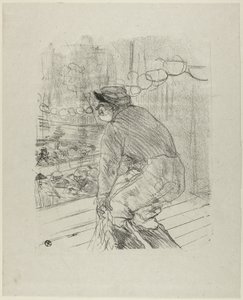 Polin, uit Treize Lithographies door Henri de Toulouse Lautrec