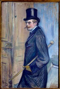Portret van Louis Pascal (1864-1901) door Henri de Toulouse Lautrec