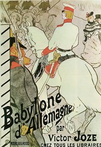 Poster voor het boek Babylone d