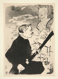 Voor jou! door Henri de Toulouse Lautrec