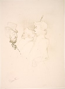 Waarom niet? ...Een keer is geen gewoonte door Henri de Toulouse Lautrec