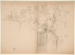 Procès Arton, première planche (Het Arton Proces, eerste plaat)