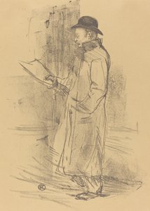 Programma voor Benefice Gemier door Henri de Toulouse Lautrec