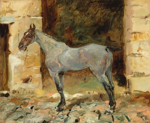Paard aan de teugel