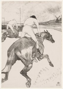 De Jockey, 1899 door Henri de Toulouse Lautrec