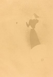 De hoedenmaakster La Modiste - Renée Vert, 1893 door Henri de Toulouse Lautrec