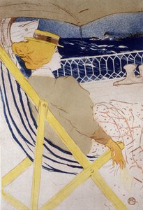 Zonder titel door Henri de Toulouse Lautrec