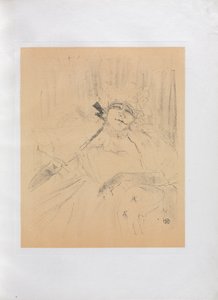 Yvette Guilbert-Engelse Serie: Chanson ancienne, 1898