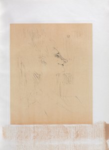 Yvette Guilbert-Engelse serie: Soularde, 1898 door Henri de Toulouse Lautrec