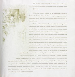 Yvette Guilbert-Franse Serie: Nr. 13 door Henri de Toulouse Lautrec