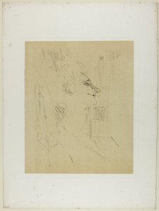 Yvette Guilbert—Soûlarde, uit Yvette Guilbert door Henri de Toulouse Lautrec
