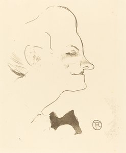 Yvette Guilbert door Henri de Toulouse Lautrec