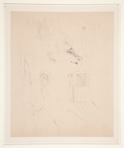 Yvette Guilbert door Henri de Toulouse Lautrec