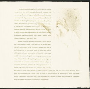 Yvette Guilbert door Henri de Toulouse Lautrec