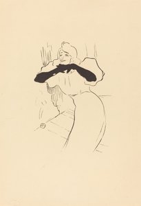 Yvette Guilbert: Linger, Longer, Loo door Henri de Toulouse Lautrec