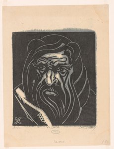 Mozes door Henri van der Stok (signed by artist)