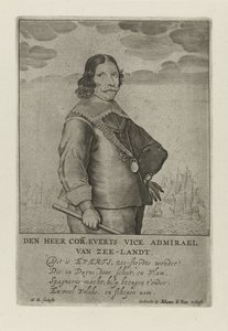 Portret van Cornelis Evertsen door Henrick Rochuszn van Dagen