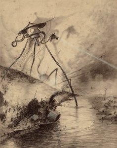 Martiaanse vechtmachine in de Thames-vallei