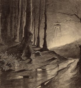 Martiaan in het bos