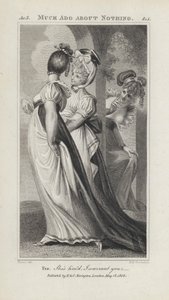 Illustratie voor Shakespeares Veel Gedoe om Niets door Henry  Fuseli