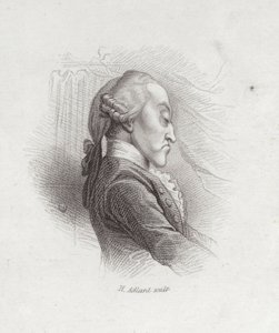 Thomas Augustine Arne, Engelse componist (1710-1778) door Henry Adlard