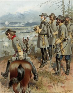 Gen. Robt. E. Lee in Fredericksburg, 13 dec. 1862 door Henry Alexander Ogden