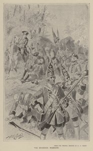 Het Bloedbad van Braddock door Henry Alexander Ogden