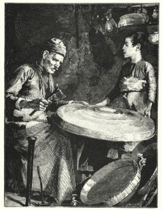 Een oosterse kopersmid door Henry Andrew Harper