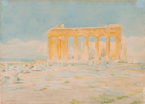 Het Parthenon, oostgevel