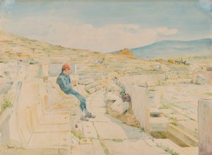 Theater van Dionysus door Henry Bacon