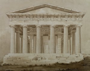 Tempel van Hephaestus, Athene door Henry Bailey