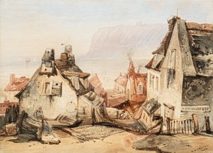 Robin Hoods Baai door Henry Barlow Carter