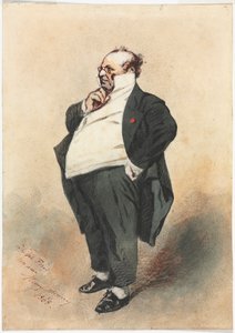 Joseph Prudhomme staand (1868)