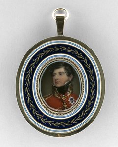 Koning George IV door Henry Bone