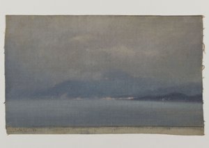 Landschapsstudie door Henry Brokman Knudsen