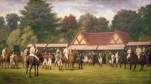 Polo in Hurlingham, 1890