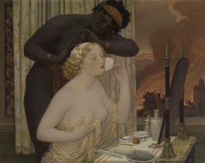 Toilet van Helen, 1914 door Henry Bryson Burroughs
