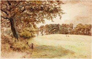 Benwell Hill Top door Henry Burdon Richardson