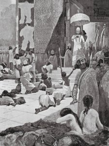 Ashur-nasir-pal en zijn krijgsgevangenen