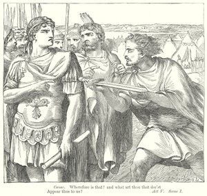 Antonius en Cleopatra (gravure)