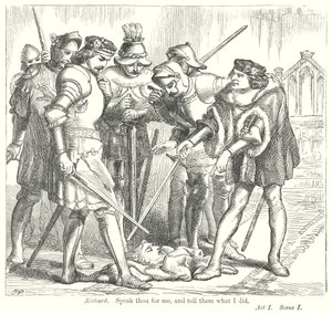 King Henry VI Deel III (gravure) door Henry Courtney (after) Selous