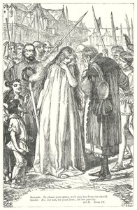 Koning Henry VI Deel II (gravure) door Henry Courtney (after) Selous