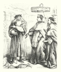 Michelangelo in het Colosseum door Henry Courtney (after) Selous