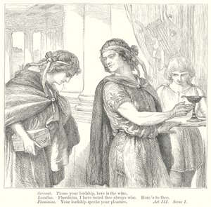 Timon van Athene (gravure)