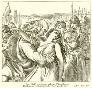 Koning Lear door Henry Courtney Selous