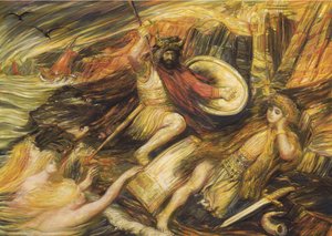 De dood van Siegfried door Henry De Groux