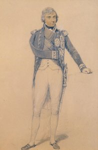 Horatio Nelson (1758-1805) door Henry Edridge