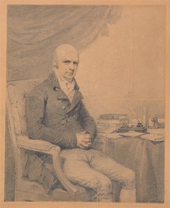 Portret van Thomas Estcourt Esq. van Estcourt door Henry Edridge