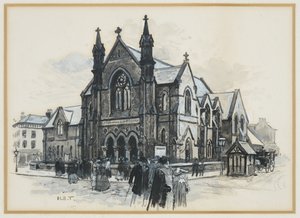 Moss Side Baptist Kapel door Henry Edward Tidmarsh