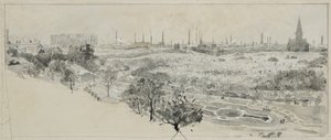 Phillips Park Cemetery en Bradford Road Gasfabriek